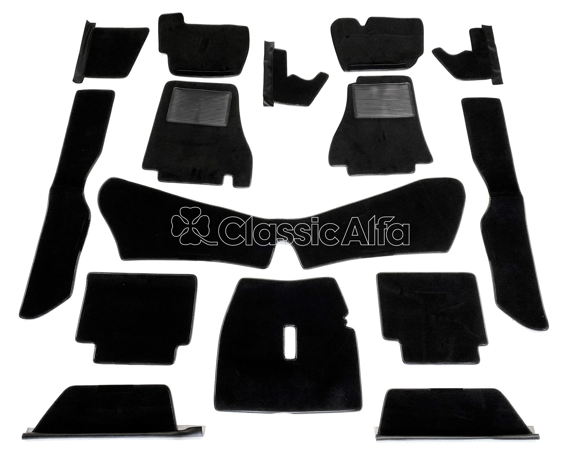 MN140 RHD MONTREAL CARPET SET - BLACK