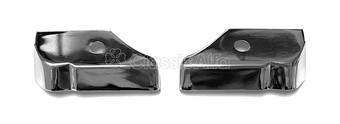 MN151 MONTREAL DOOR FRAME CHROME FINISHERS - PAIR