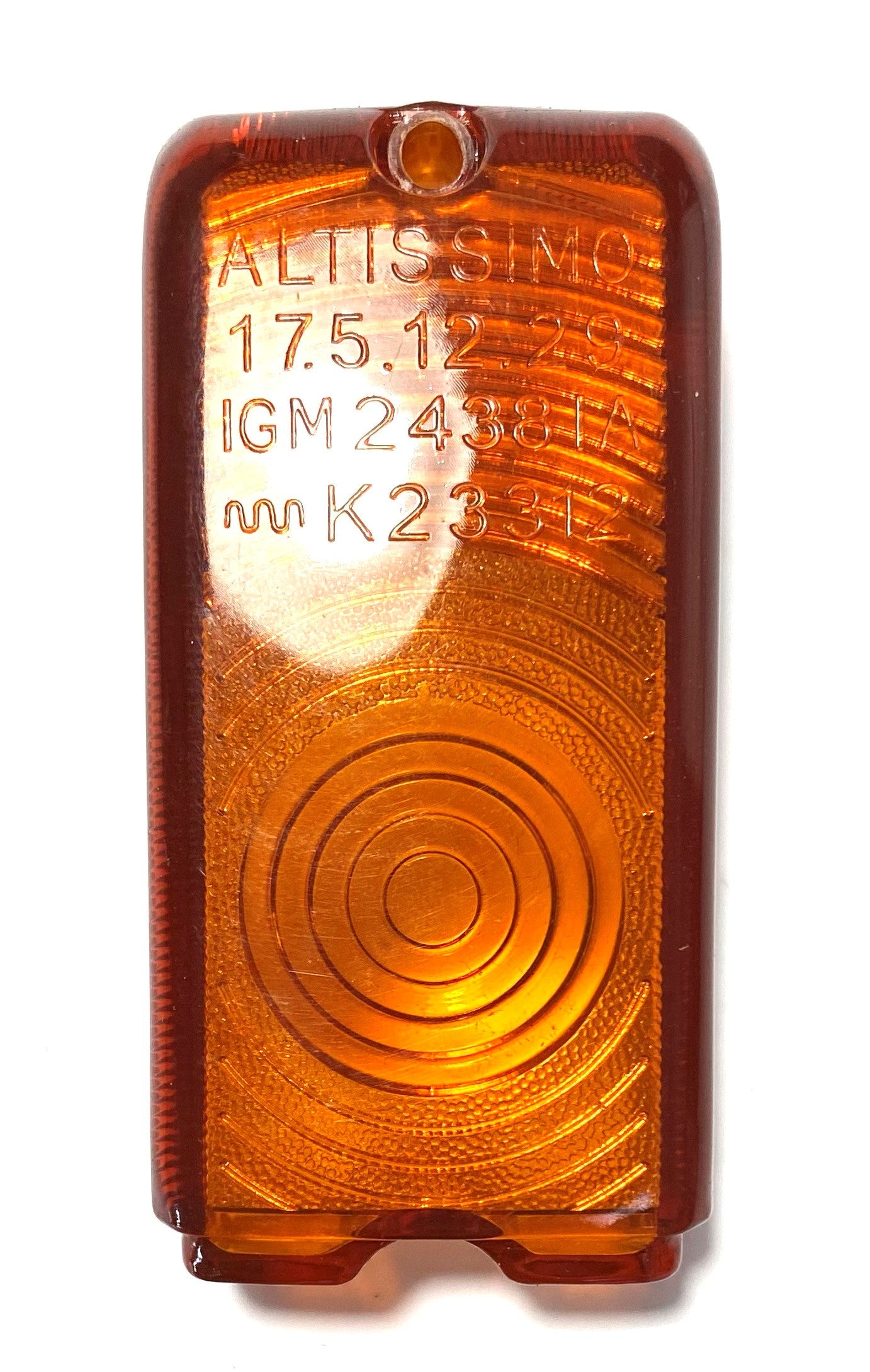 N0035 ORIGINAL ALTISSIMO SIDELIGHT LENS ORANGE - GIULIA