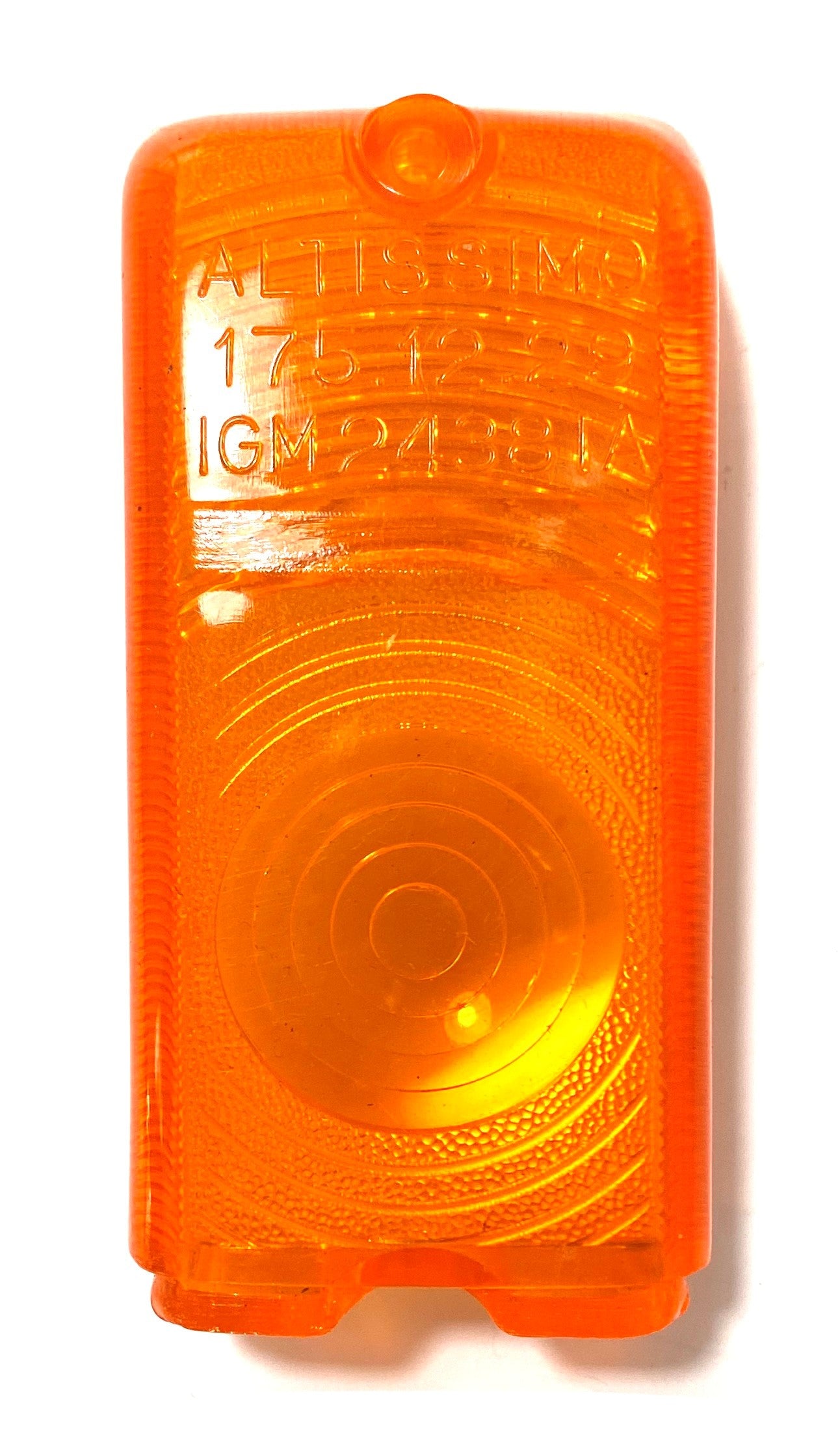 N0036 ORIGINAL ALTISSIMO SIDELIGHT LENS ORANGE - GIULIA