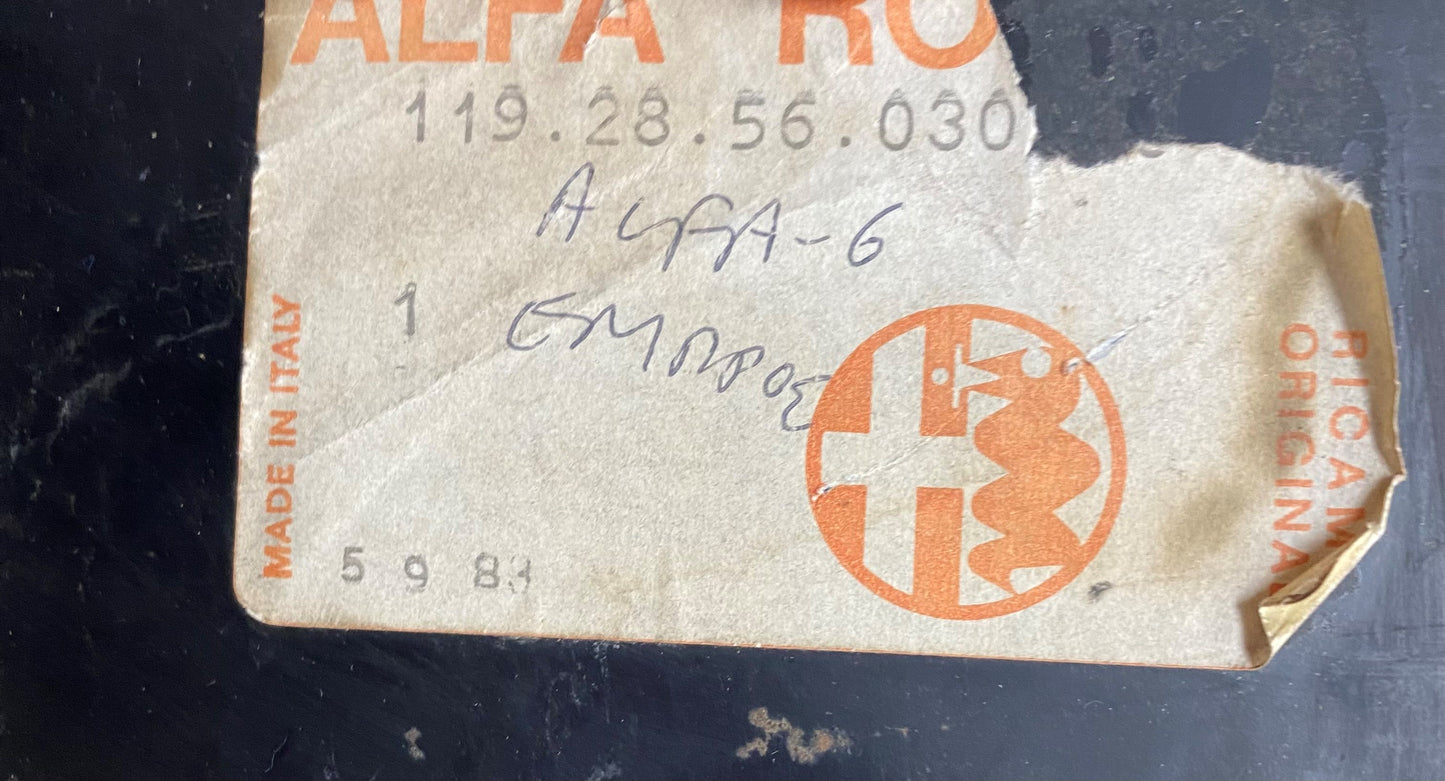 N0110 ORIGINAL ALFA 6 BONNET AND FRAME