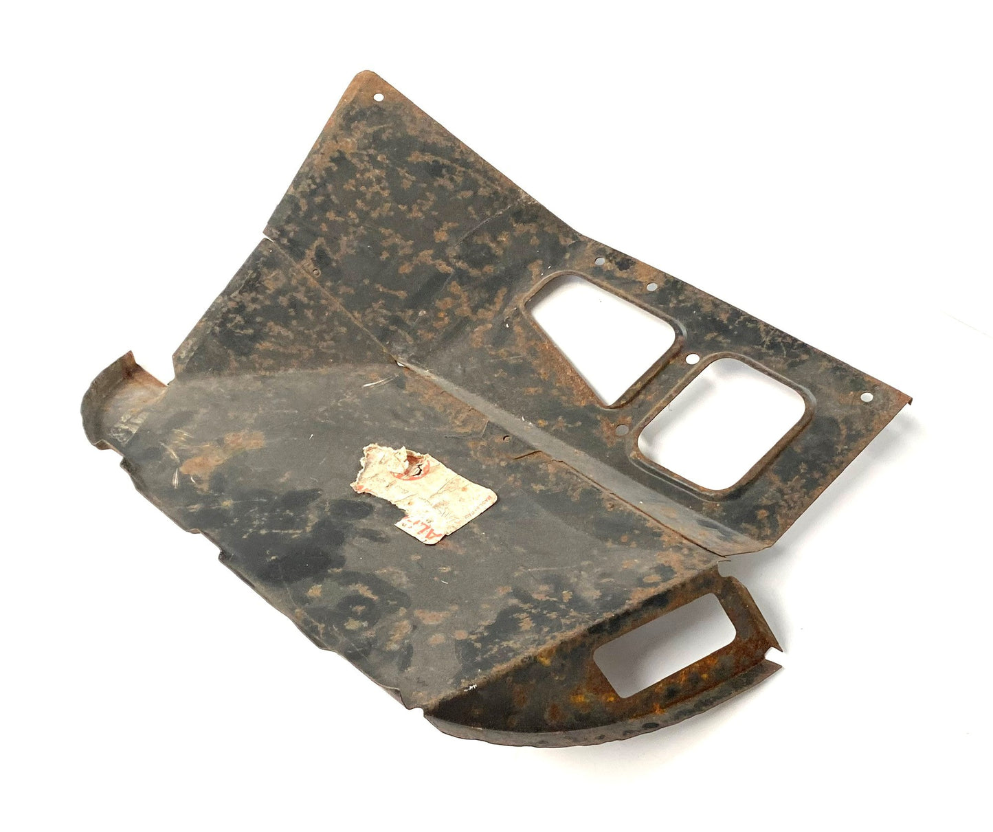 N0155 ORIGINAL RIGHT REAR INNER WING PANEL - SPIDERS FROM 1970