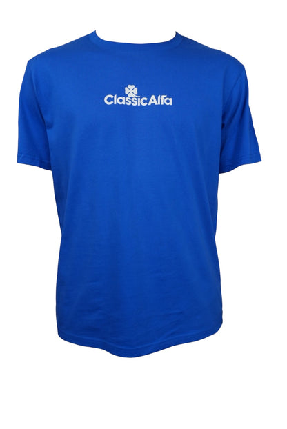 CLASSIC ALFA NORD ENGINE GRAPHIC T-SHIRT - BLUE