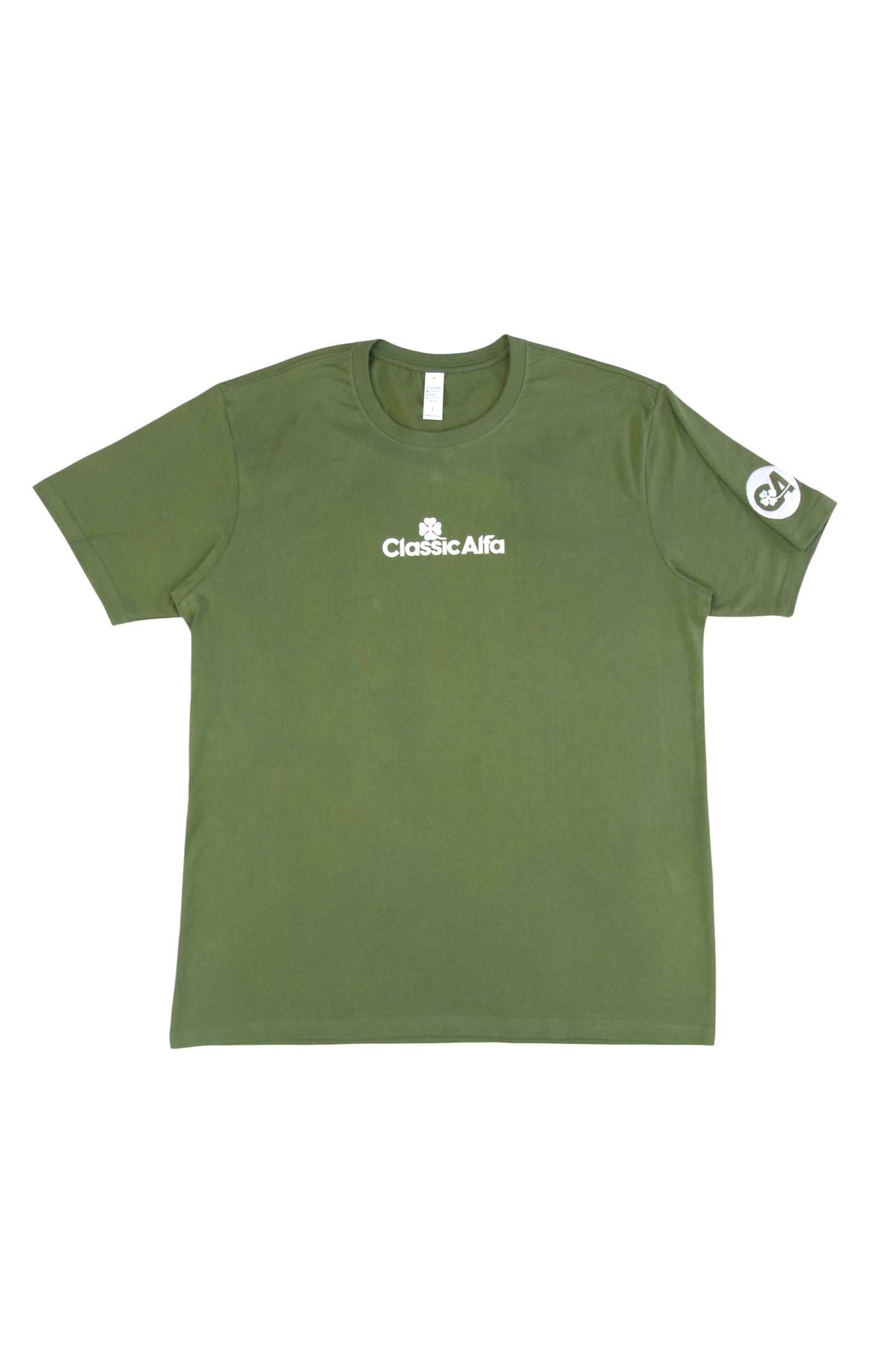 CLASSIC ALFA SPIDER GRAPHIC T-SHIRT - GREEN