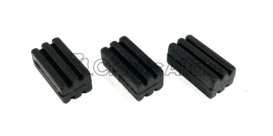 RB008 GT/GTV SET OF 3 RUBBER HINGE BLOCKS FOR REAR SIDE WINDOW