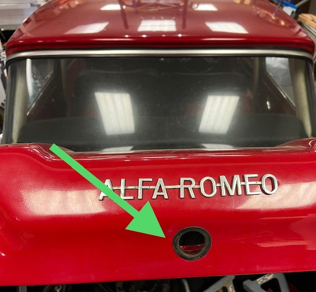 RB140 BOOT LOCK RUBBER SEAL GASKET - GIULIA SALOON