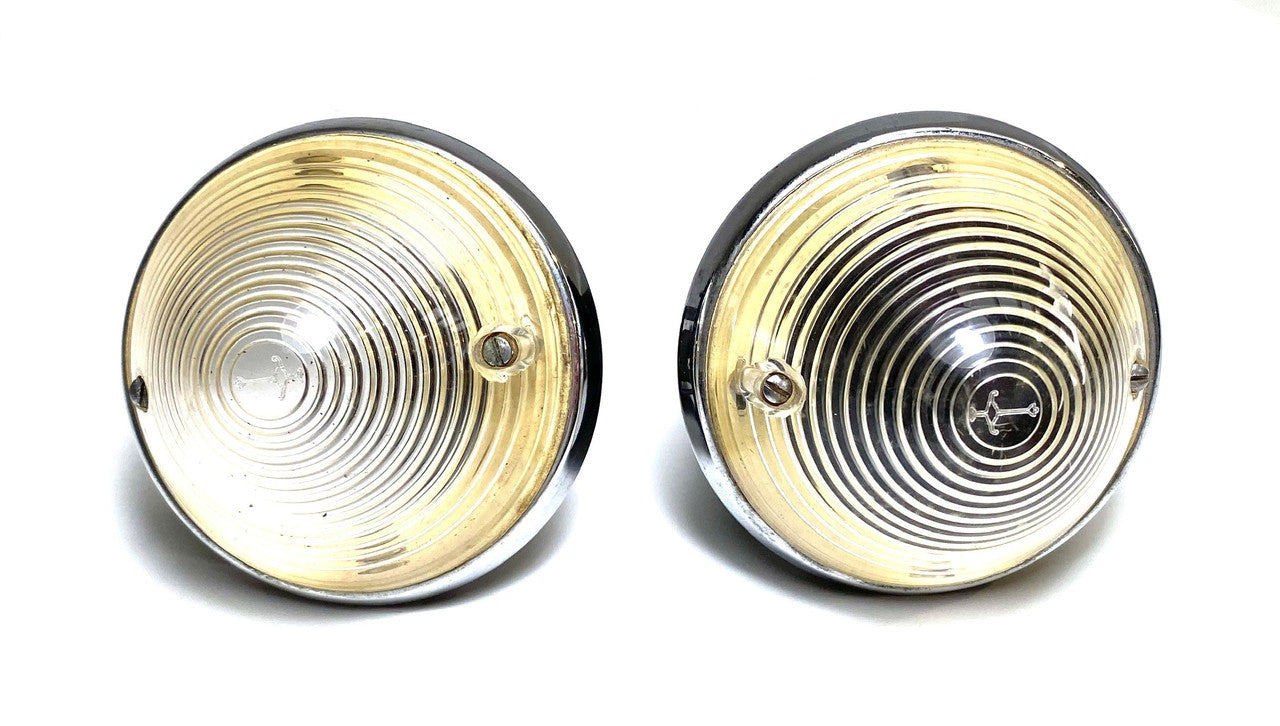 N0332 ORIGINAL 1900 SIDELIGHTS - PAIR