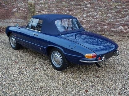 IN065/1 ROUNDTAIL SOFT-TOP SPIDER 1966-69 - DARK BLUE