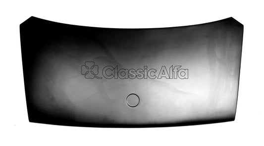 ST017 1750/2000 GTV BOOTLID - STEEL - WITH BADGE INSERT