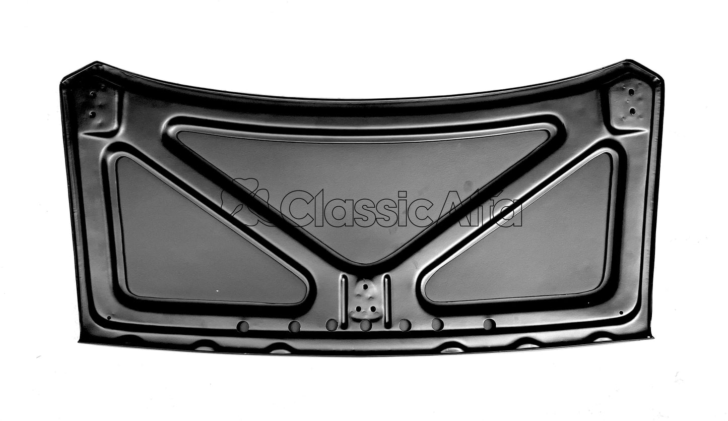 ST017 1750/2000 GTV BOOTLID - STEEL - WITH BADGE INSERT