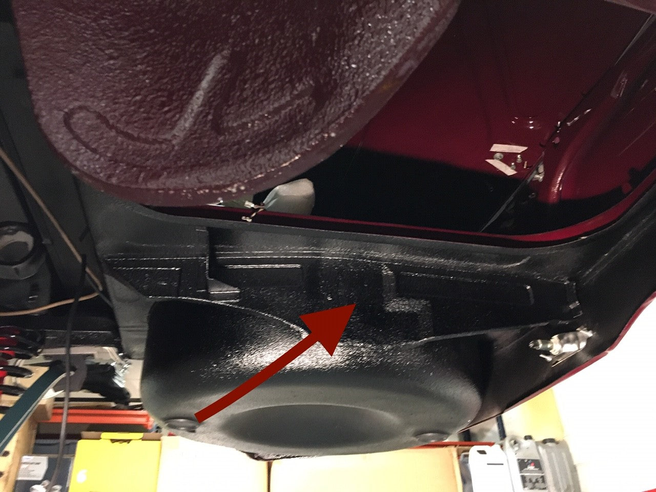 ST054/2 BOOT FLOOR SUPPORT PANEL