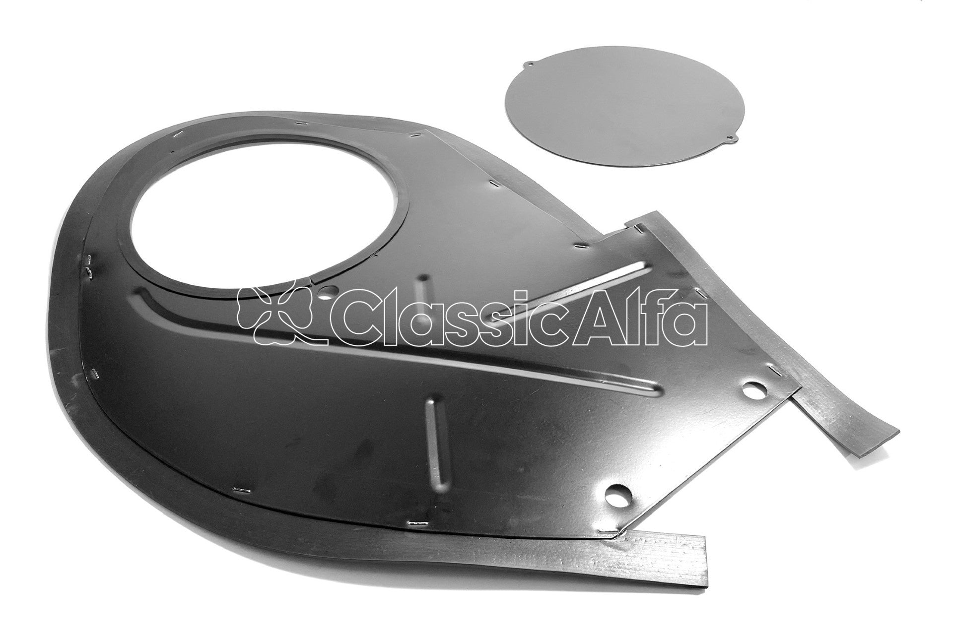 ST088 SPIDER SPLASH PANEL FRONT LEFT - IN FRONT OF WHEEL