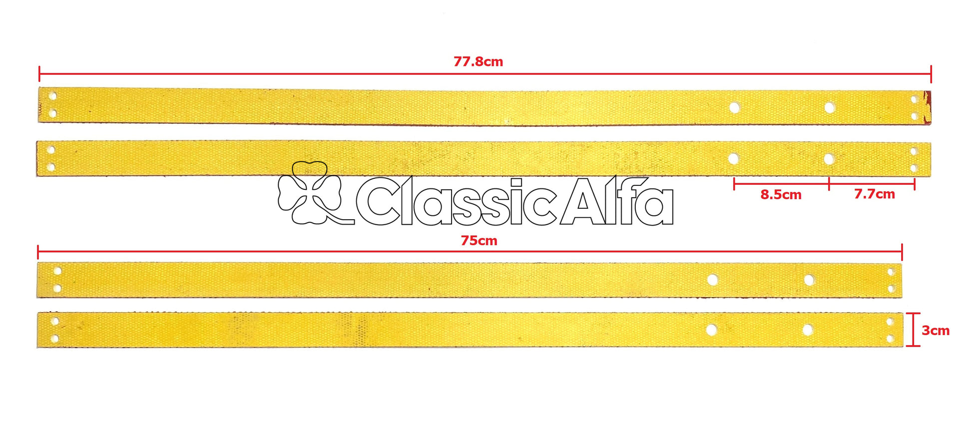 SU075/1 REAR SUSPENSION REBOUND STRAPS SET - ORIGINAL STYLE 1967 ON