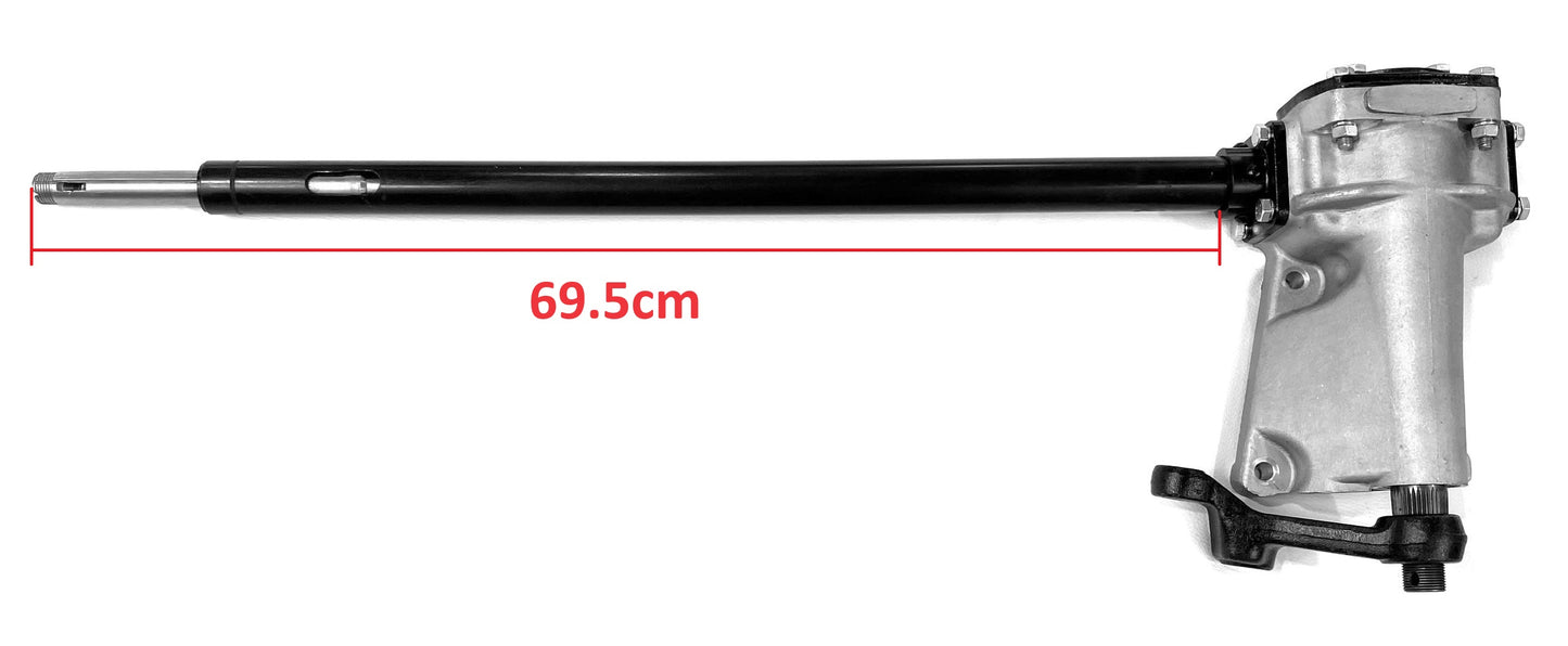 SU145/1 NEW STEERING BOX (LEFT HAND DRIVE) - LONG COLUMN 