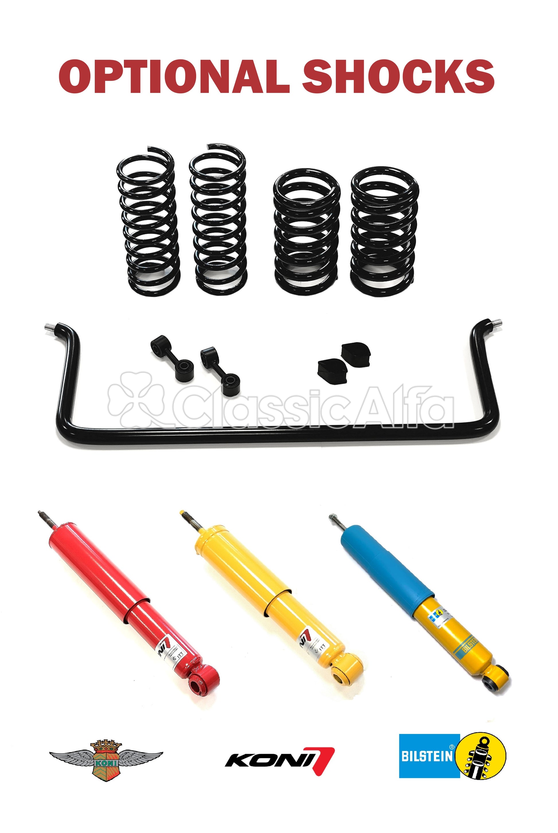 SU230 FAST ROAD HANDLING KIT 105 SERIES