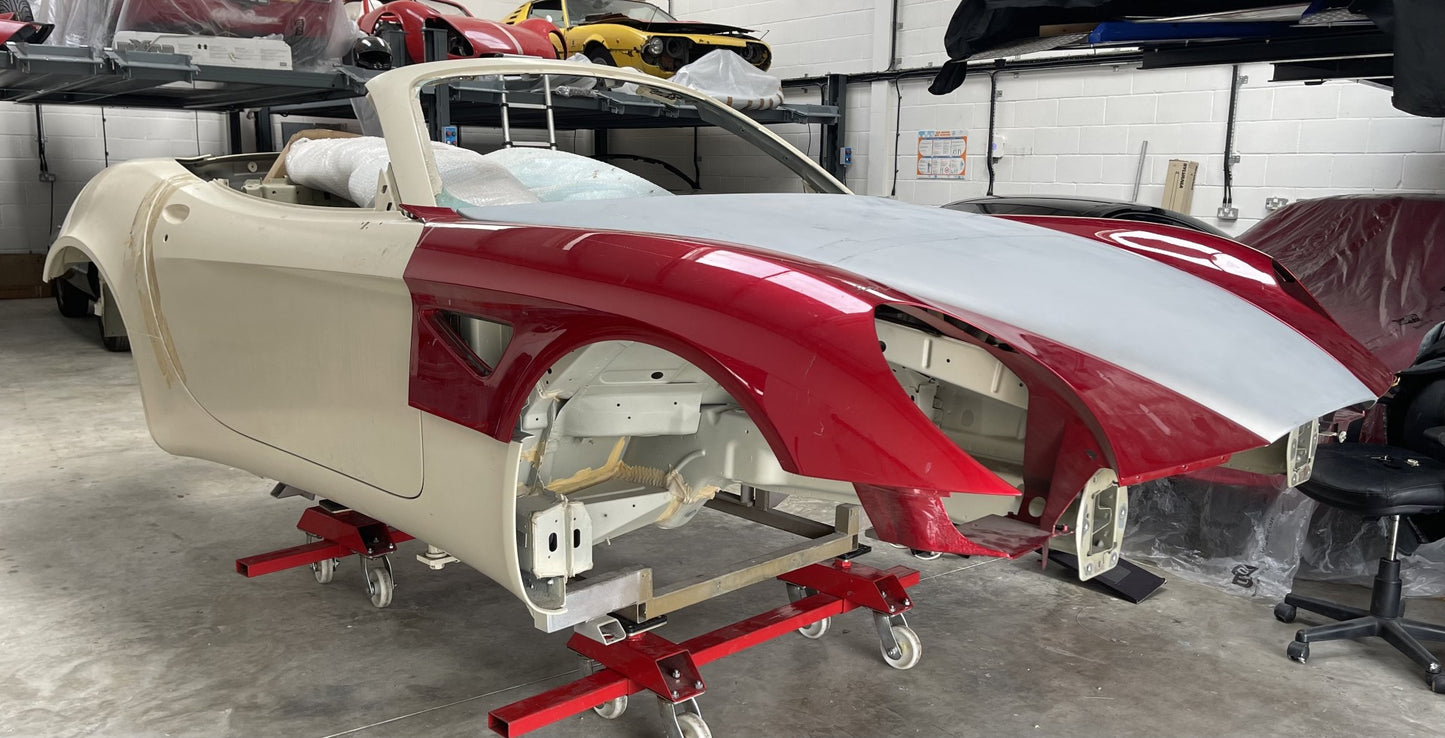8C SPIDER BODYSHELL AND PARTS - FROM £9,750