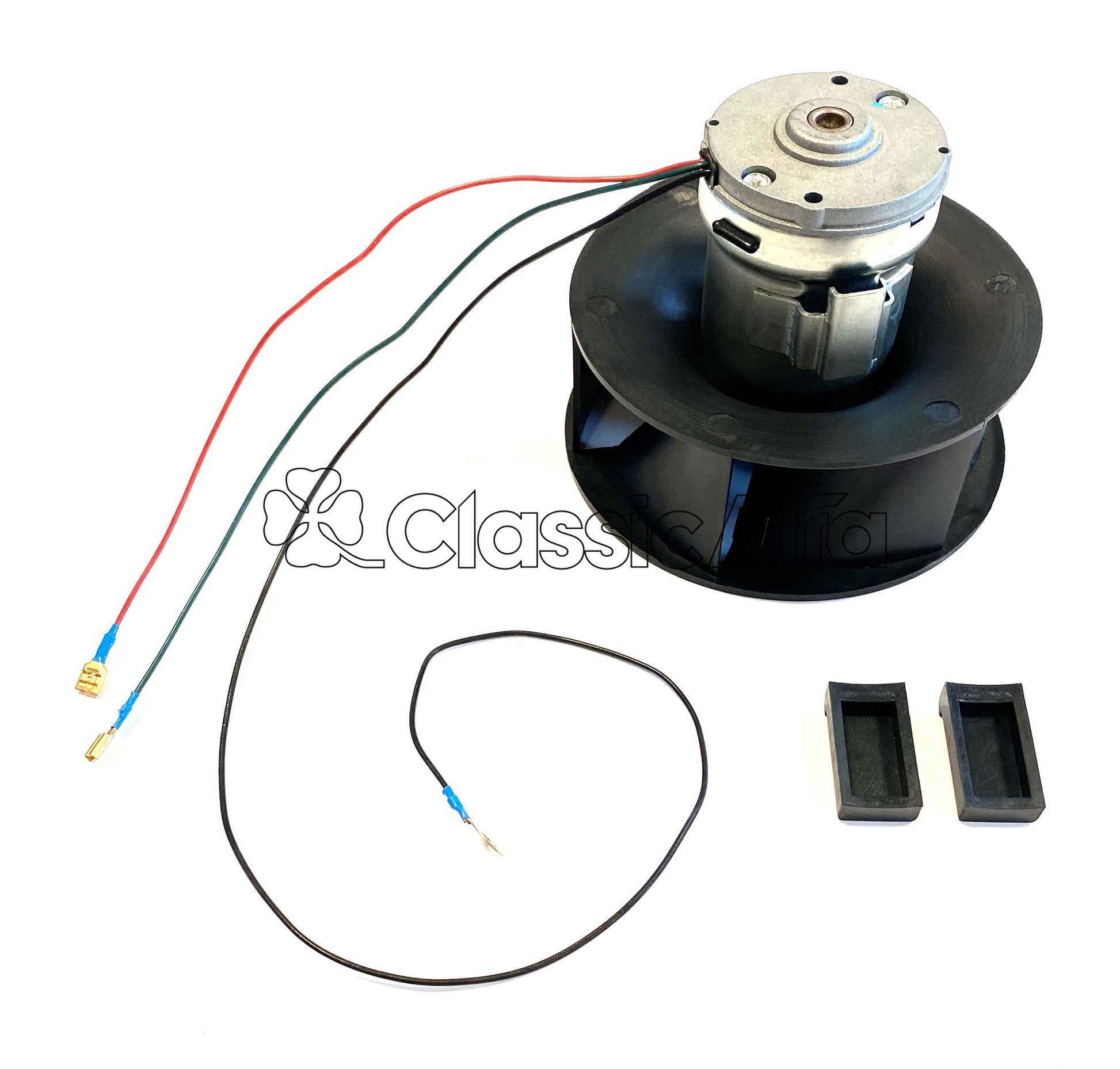 WA021/2 HEATER MOTOR AND FAN - 15.3cm DIAMETER