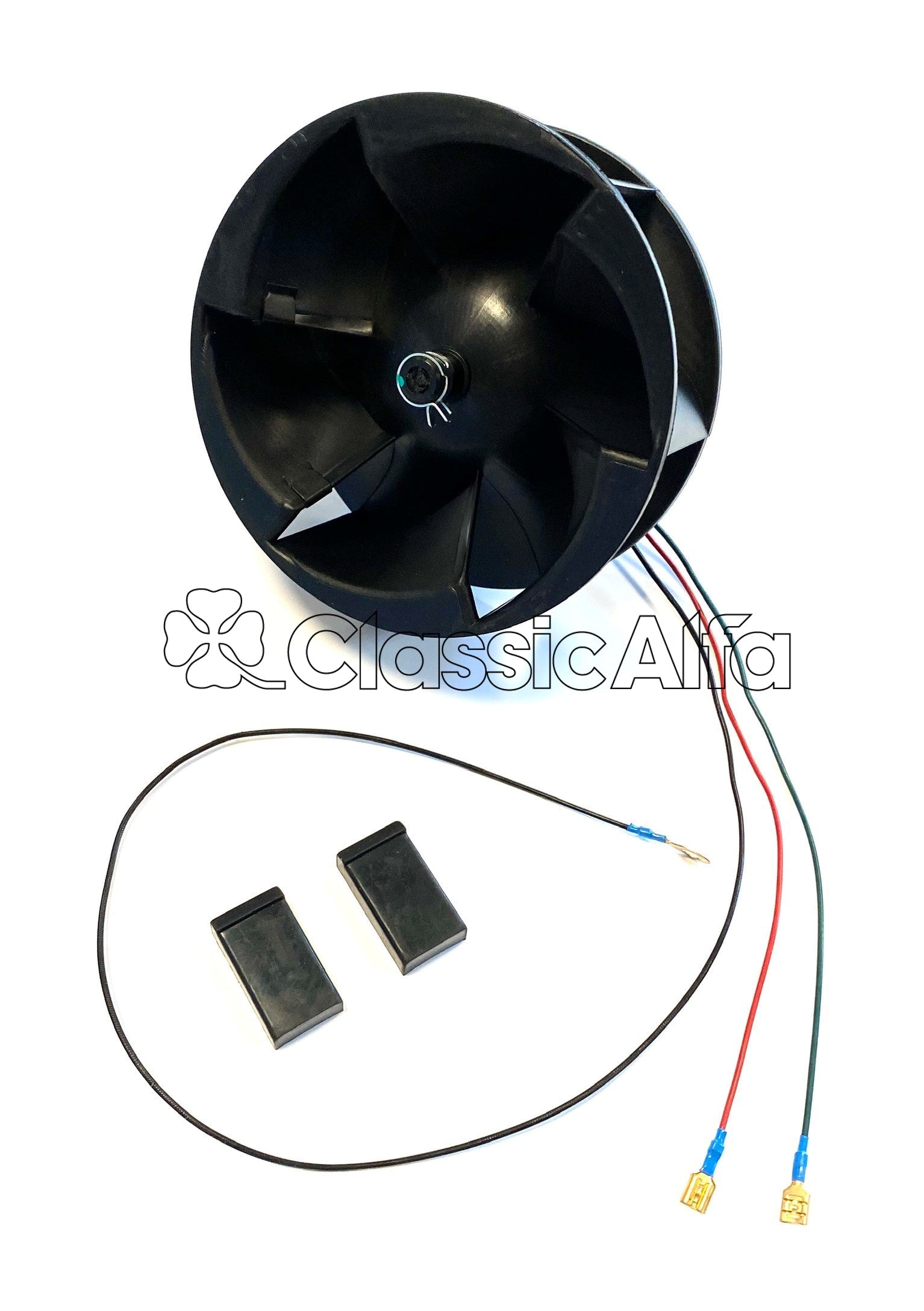 WA021/2 HEATER MOTOR AND FAN - 15.3cm DIAMETER