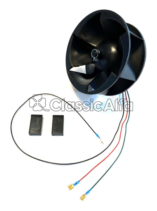 WA021/2 HEATER MOTOR AND FAN - 15.3cm DIAMETER