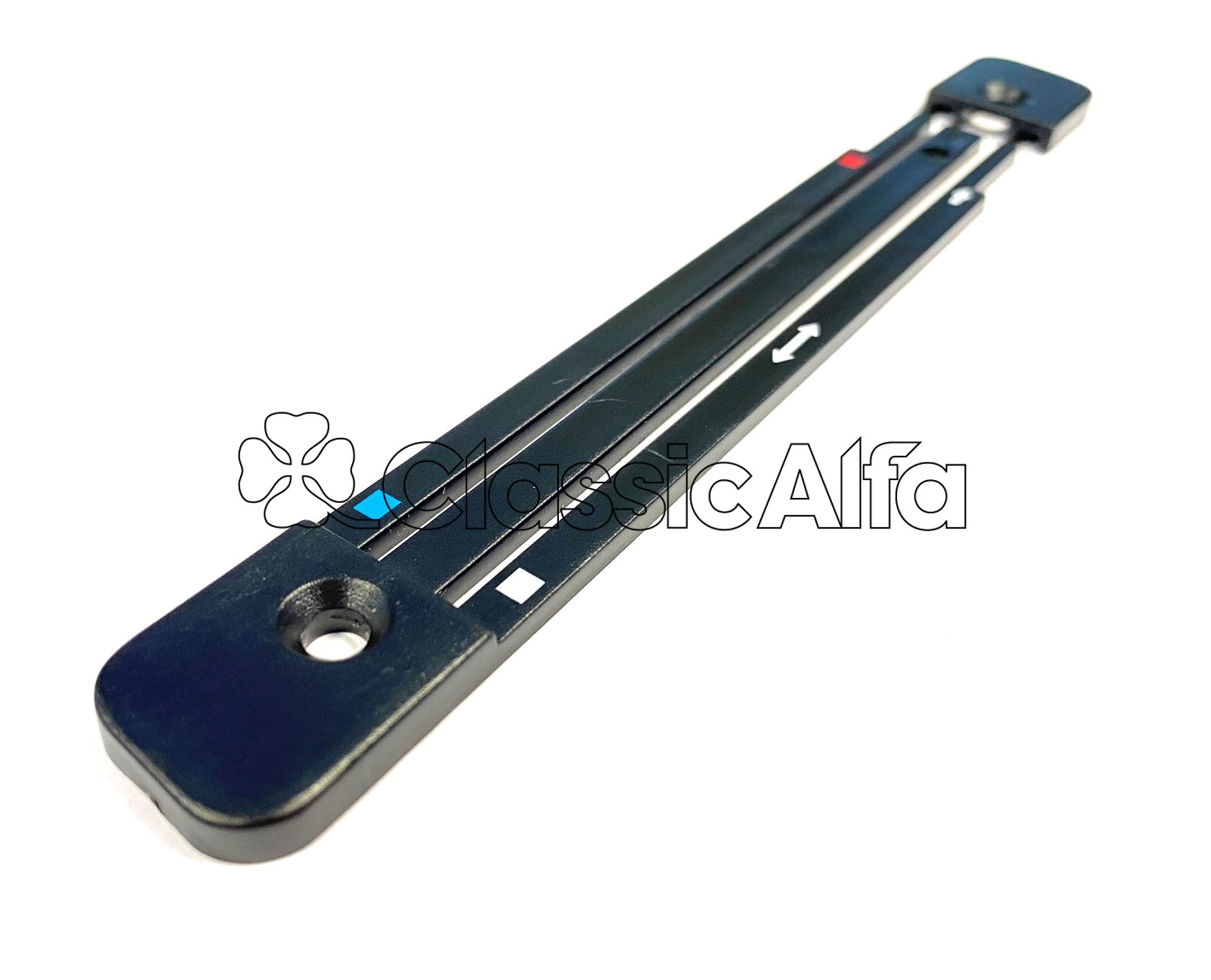 WA022 HEATER FACIA PANEL - BLACK 2 PIECE BLACK 1970-84 WITH CENTRE CONSOLE