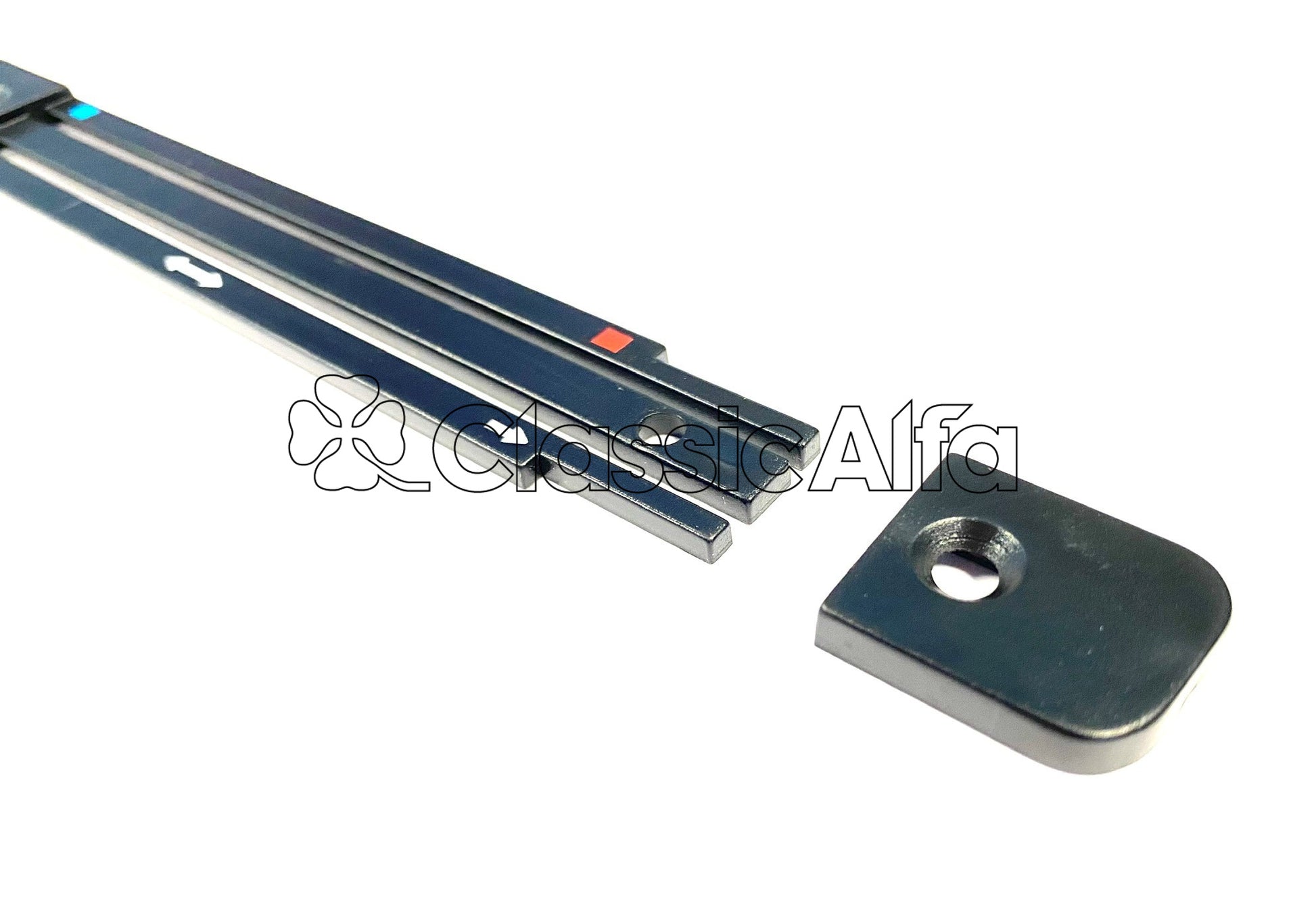 WA022 HEATER FACIA PANEL - BLACK 2 PIECE BLACK 1970-84 WITH CENTRE CONSOLE