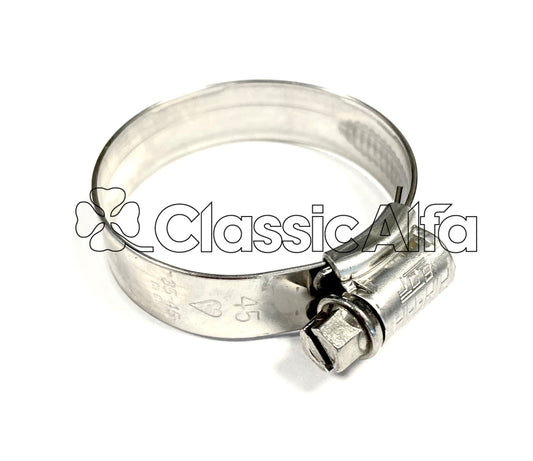 WA073 STAINLESS STEEL HOSE CLAMP - 35-45mm SIZE