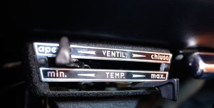 WA095 EARLY 105 GT HEATER FACIA PANEL