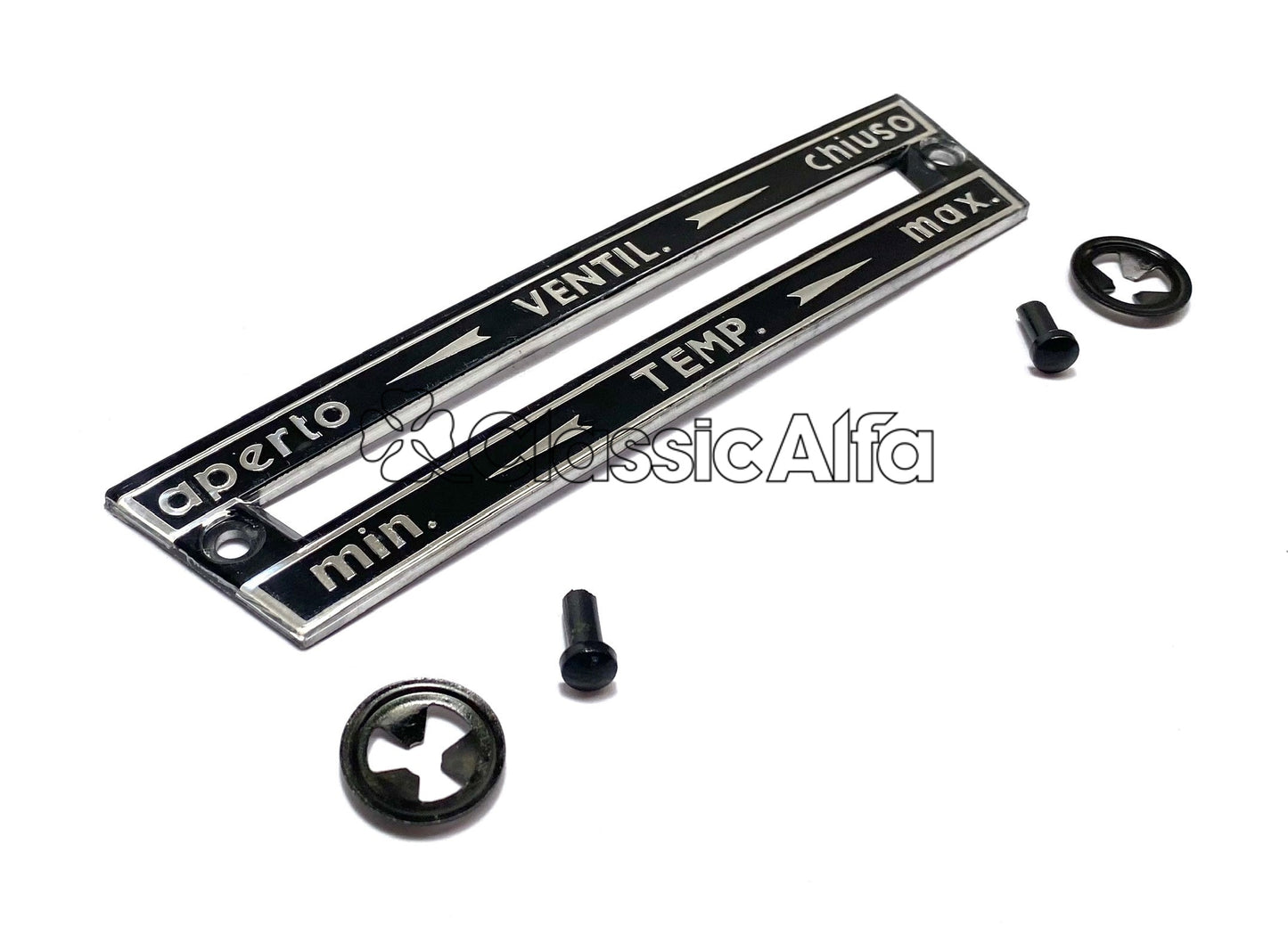 WA095 EARLY 105 GT HEATER FACIA PANEL