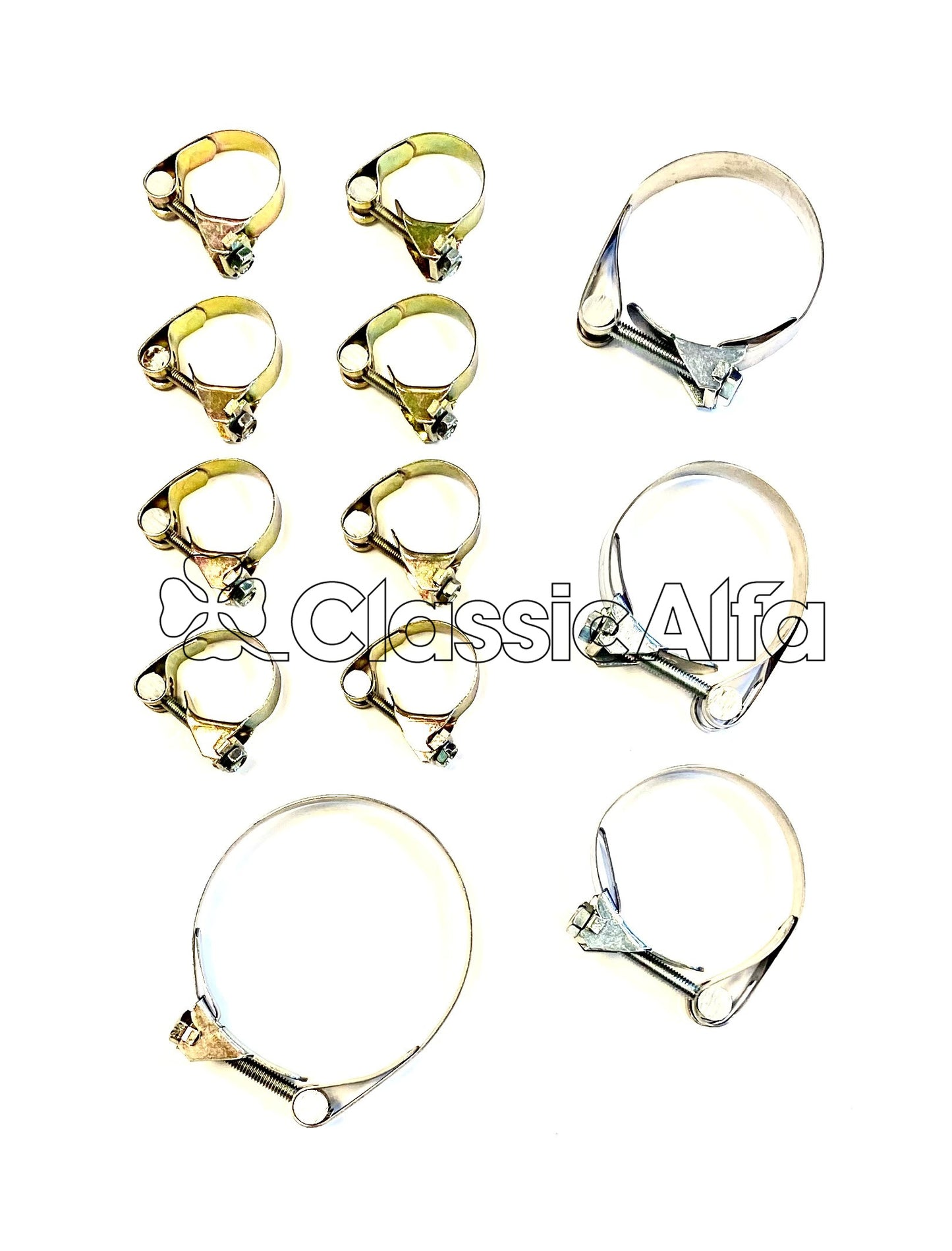 WA120 - ROMABLOK HOSE CLAMP KIT - EARLY CARS