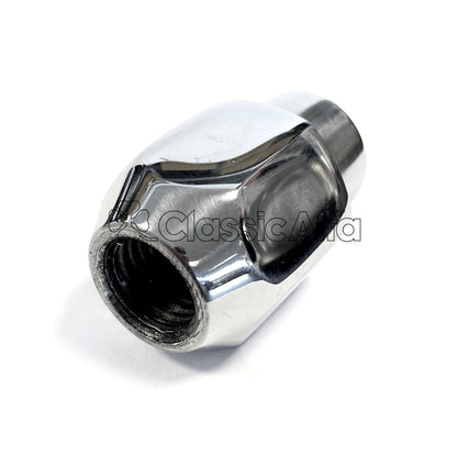 WH011 GTA WHEEL NUT - POLISHED STAINLESS STEEL LEFT HAND THREAD