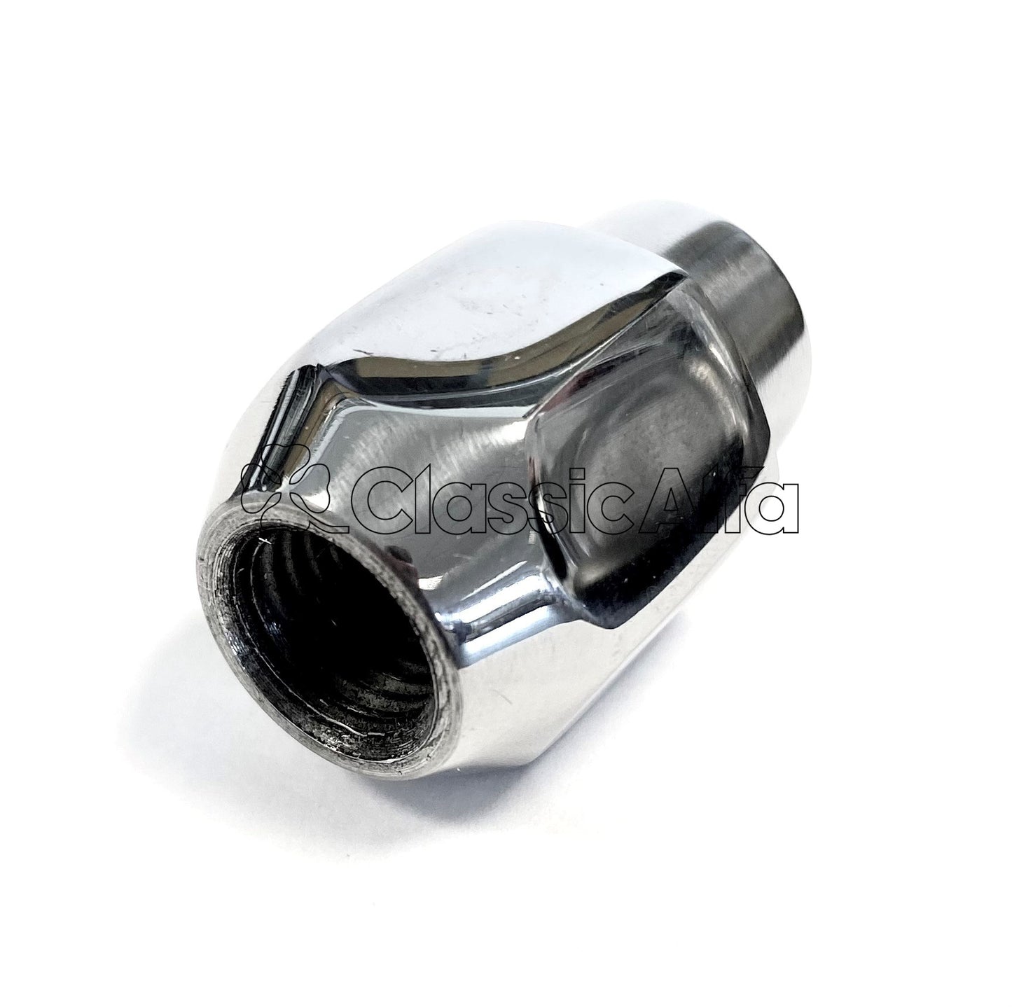 WH012 GTA WHEEL NUT - POLISHED STAINLESS STEEL RIGHT HAND THREAD