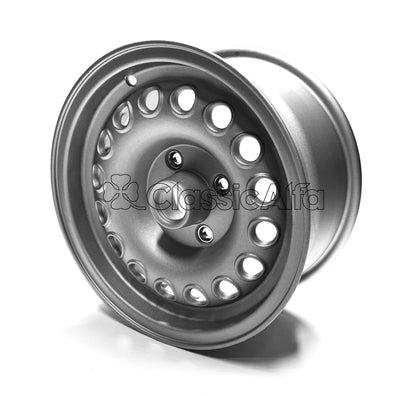 WH016/6 GTA STYLE 7 x 14" ET29 NATURAL FINISH ALLOY WHEEL