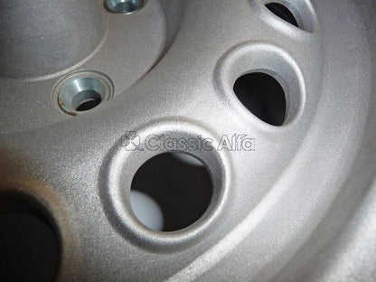 WH016/2 GTA STYLE 7 x 14" ET23 NATURAL FINISH ALLOY WHEEL