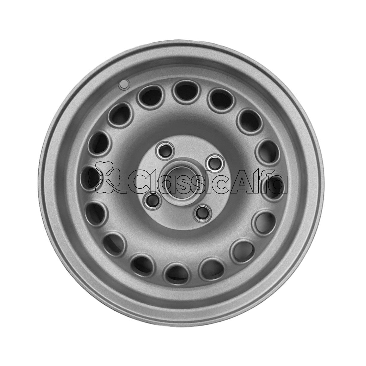 WH016/6 GTA STYLE 7 x 14" ET29 NATURAL FINISH ALLOY WHEEL