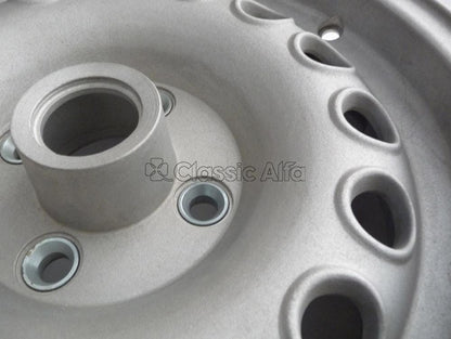 WH016/2 GTA STYLE 7 x 14" ET23 NATURAL FINISH ALLOY WHEEL