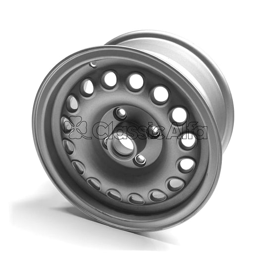 WH016/3 GTA STYLE 7 x 14" ET19 NATURAL FINISH ALLOY WHEEL