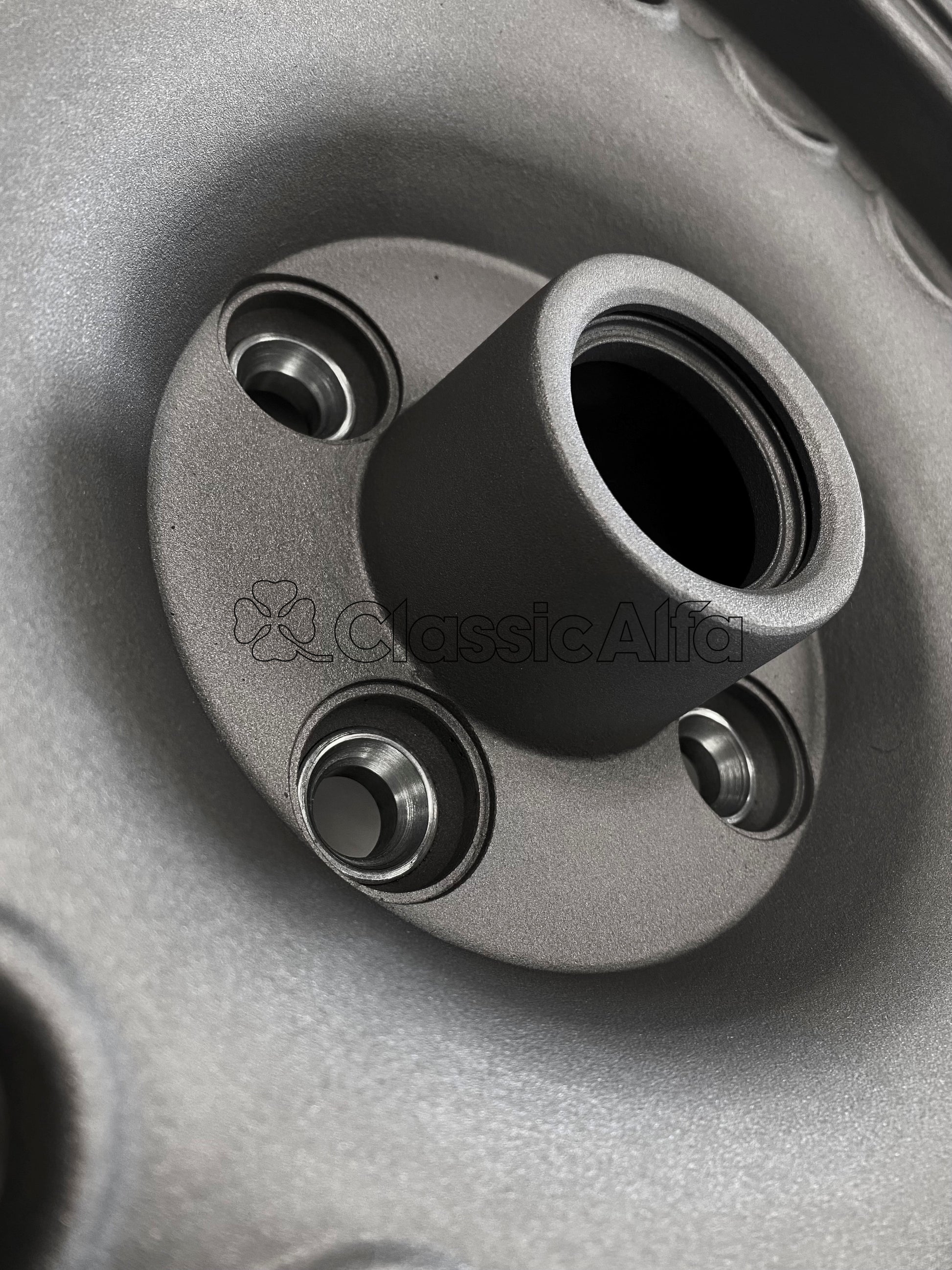 WH016/3 GTA STYLE 7 x 14" ET19 NATURAL FINISH ALLOY WHEEL