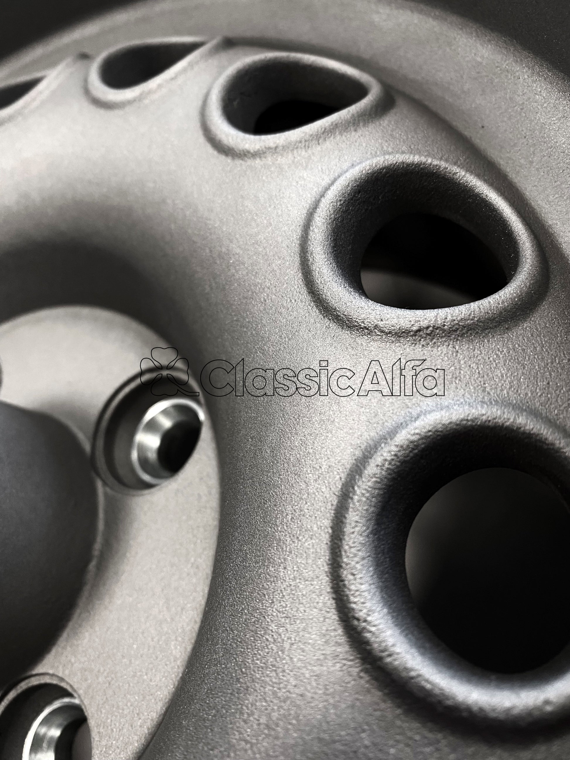 WH016/3 GTA STYLE 7 x 14" ET19 NATURAL FINISH ALLOY WHEEL