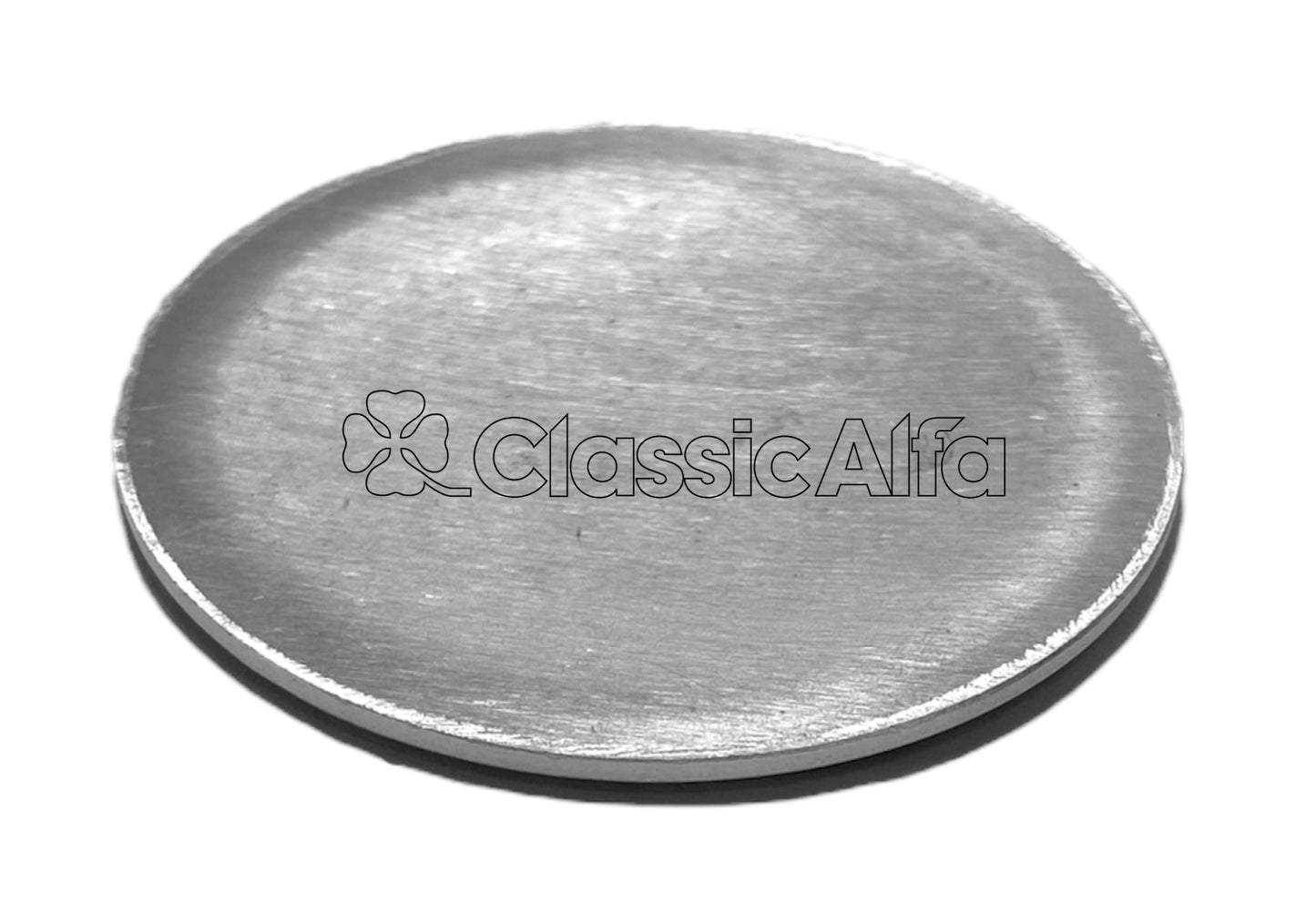 WH020/1 WHEEL CENTRE BADGE 48mm SILVER BACKGROUND