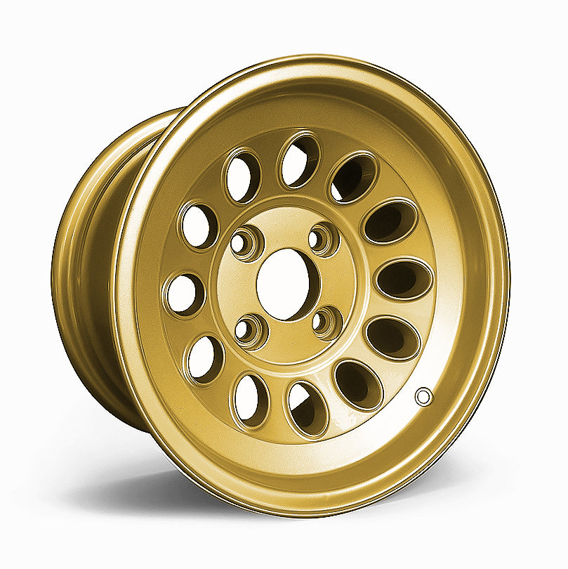 WH023/3 8 x 13" GTAm REPLICA ALLOY WHEEL - GOLD