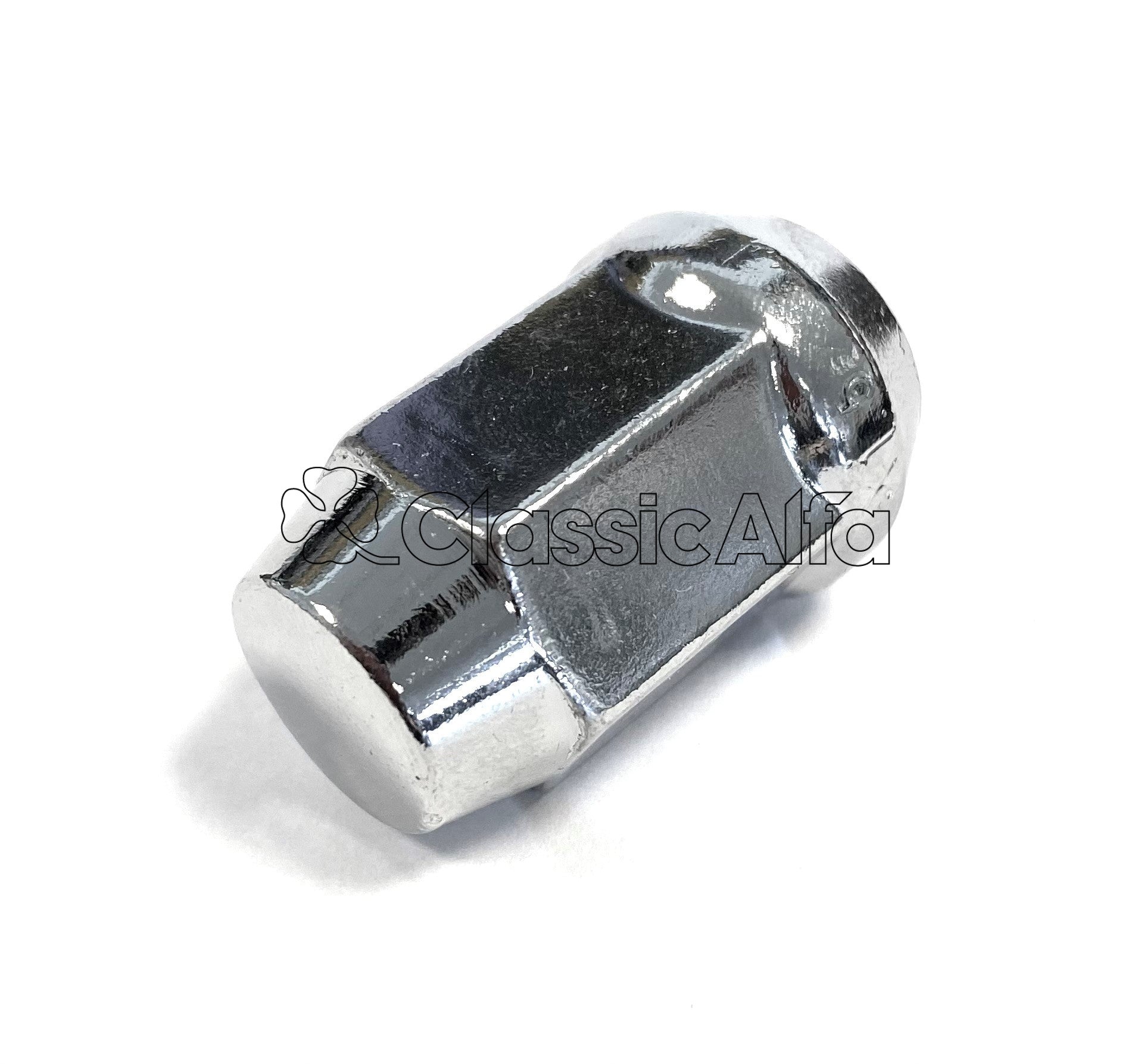 WH032  CHROME WHEEL NUT 19mm - RIGHT HAND THREAD