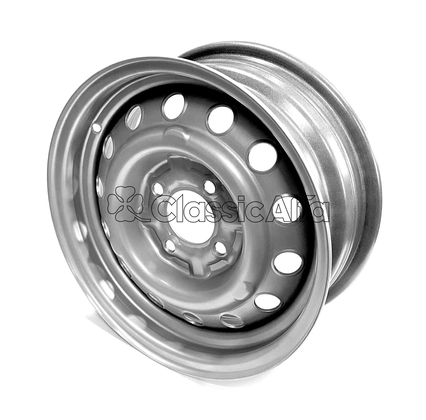 WH050 STEEL WHEEL 5.5X14 BIG HUBCAP STYLE
