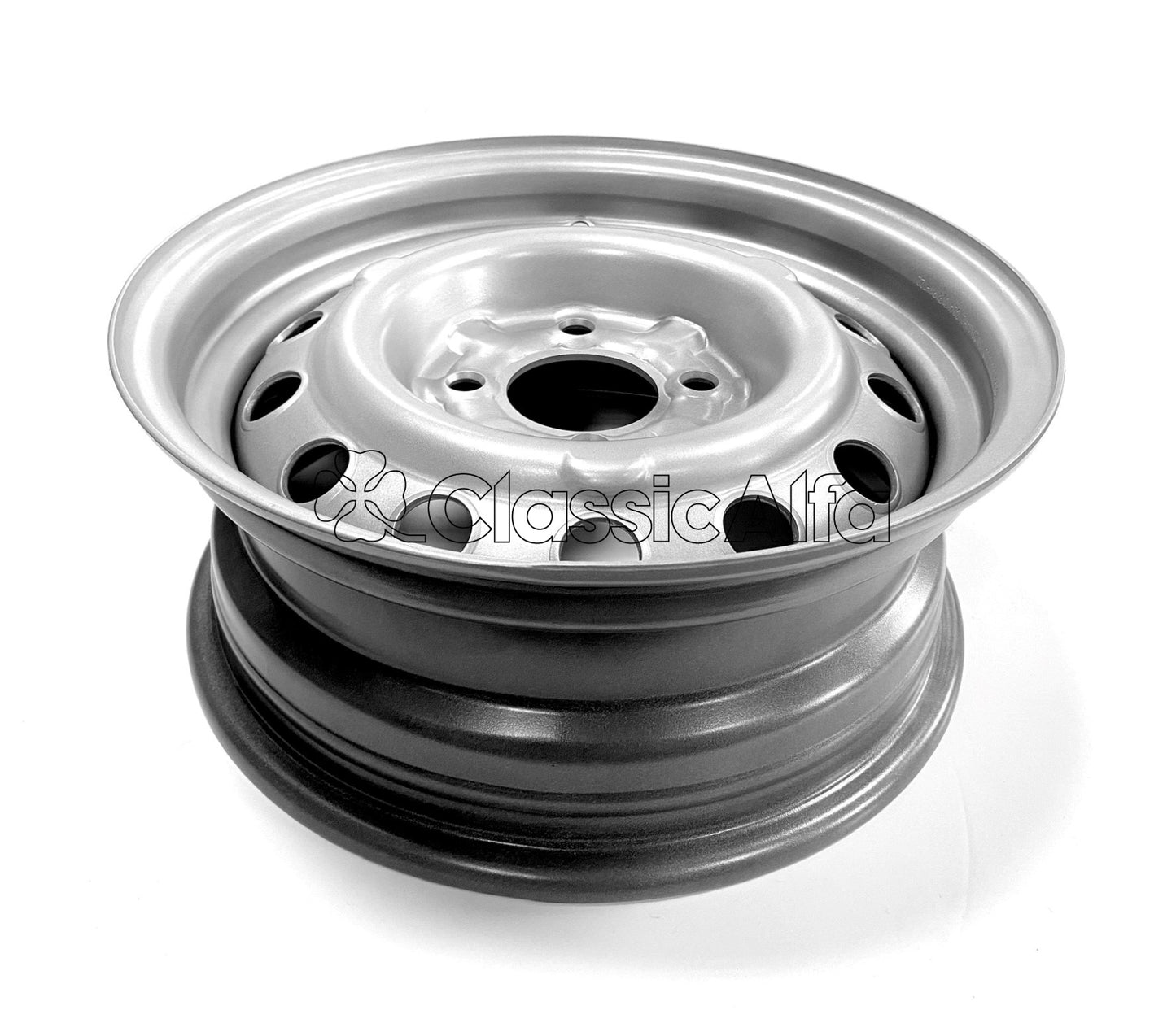 WH050 STEEL WHEEL 5.5X14 BIG HUBCAP STYLE