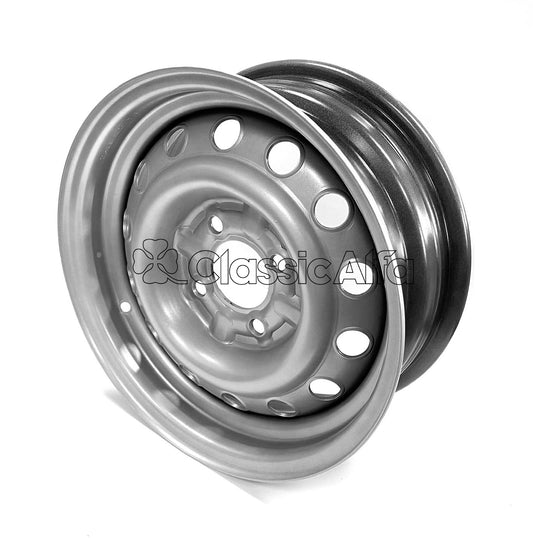 WH051 STEEL WHEEL 5.5X14 SPINNER STYLE