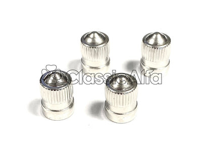 WH110 METAL TYRE VALVE CAPS - SET