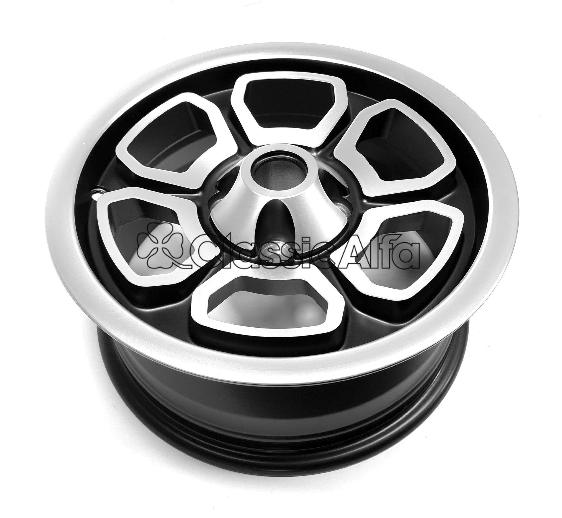 WH122 6x14 MOMO VEGA STYLE 4-STUD WHEEL - ALFETTA 