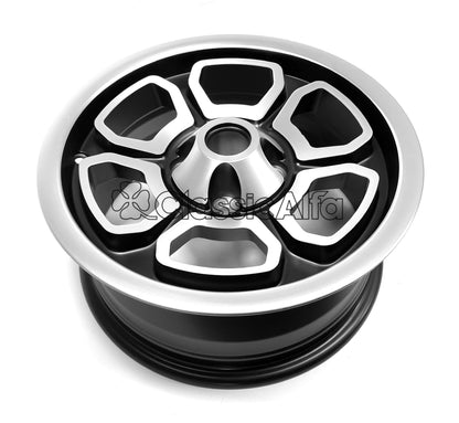 WH122 6x14 MOMO VEGA STYLE 4-STUD WHEEL - ALFETTA 