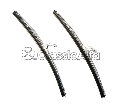 WI001 WIPER BLADES GT/SUPER CHROME 1968-77 - PAIR
