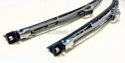 WI001 WIPER BLADES GT/SUPER CHROME 1968-77 - PAIR