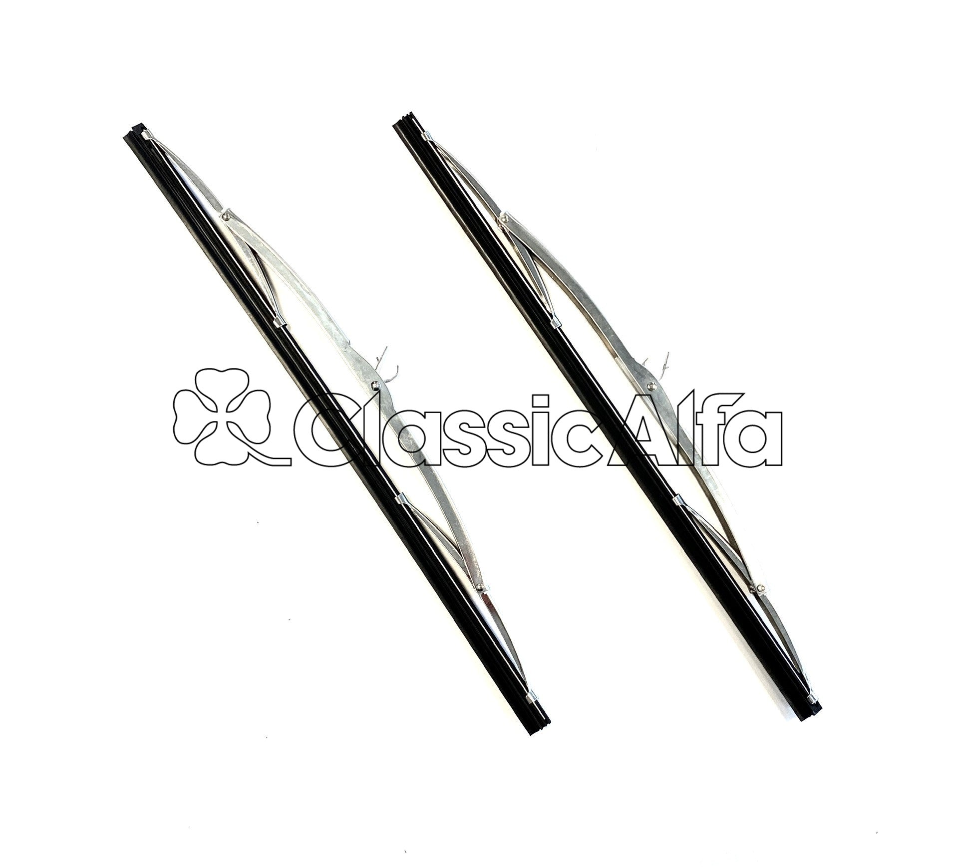 WI010  PAIR 13" WIPER BLADES WITH HOOK ENDS